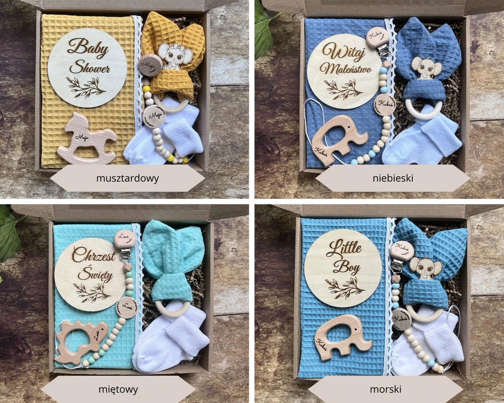 Bez Marki Dovanų kūdikiui Baby Shower komplektas