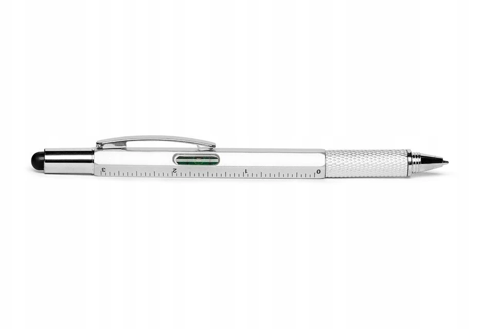 Bez Marki DŁUGOPIS MULTITOOL Daugiafunkcinis 6W1 MECHANIKA