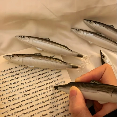 Bez Marki DŁUGOPIS RYBA FISH W Kształcie Ryby Śmieszny Prezent Dla Wędkarza