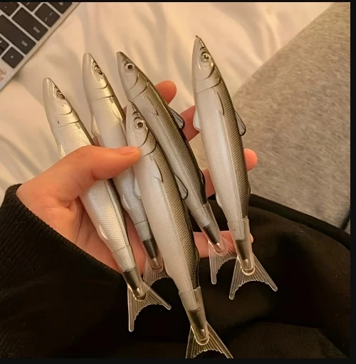 Bez Marki DŁUGOPIS RYBA FISH W Kształcie Ryby Śmieszny Prezent Dla Wędkarza