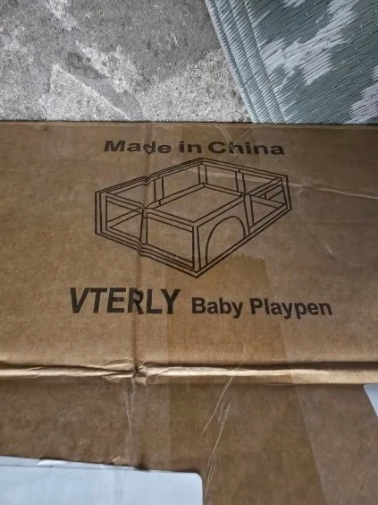 Bez Marki Duży Kojec dla Dziecka VTERLY 150x180 cm – Pilka