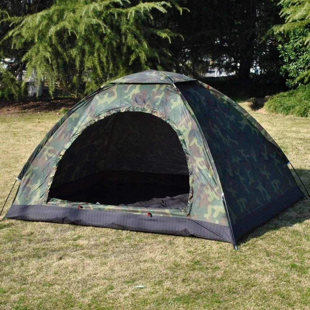 Bez Marki Dviejų asmenų turistinė kempingo palapinė, vandeniui atspari CAMO OXFORD 200X150cm