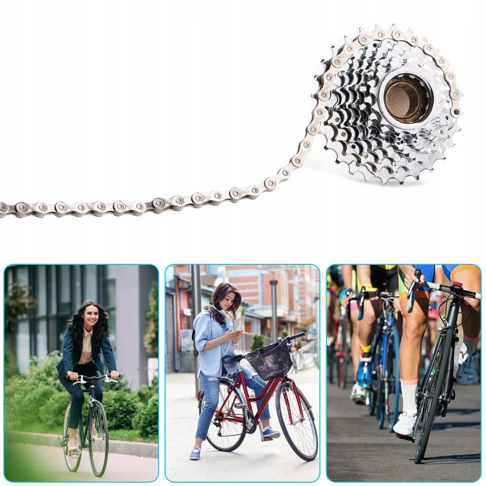 Bez Marki Dviračio grandinė + 10 greičių jungtis 116 jungčių Shimano, Sram, Campagnolo