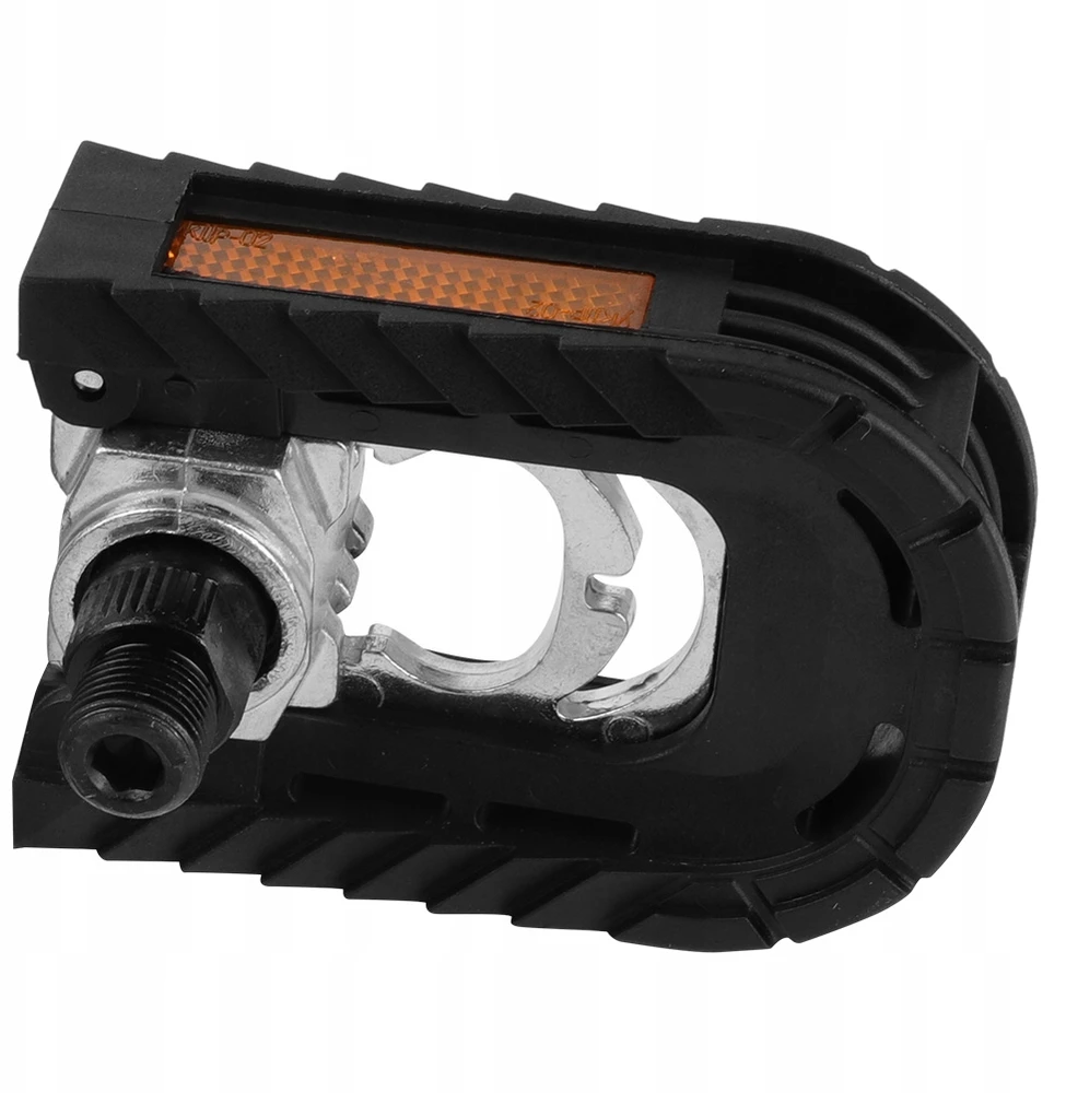 Bez Marki DVIRAČIO PEDALAI ALIUMINIO PLATFORMA JUODOS ANTISLIDIMO 14mm