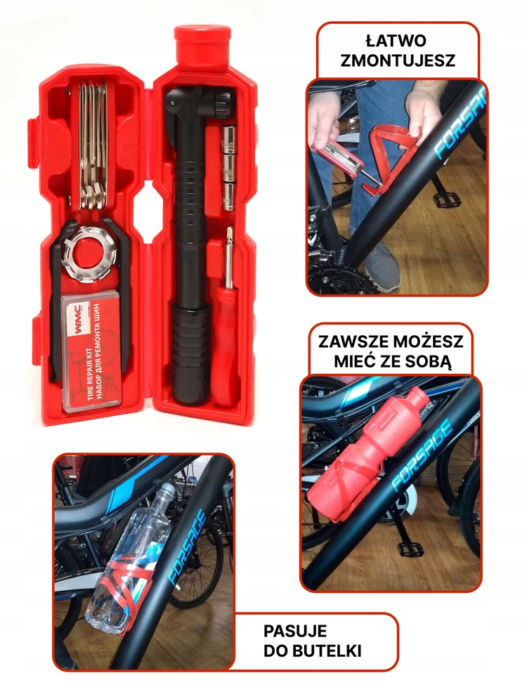 Falon Tech Bez Marki DVIRAČIO REMONTO RINKINYS BIDON 27EL WMC-2727R (49891)