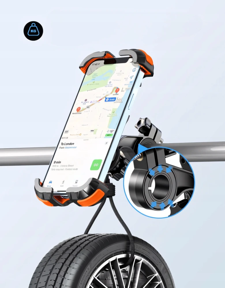 Bez Marki Dviračio telefono laikiklis, vairas, tvirtas 360°, motociklas, MTB paspirtukas