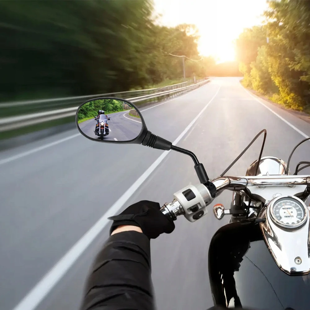 Bez Marki Dviračio veidrodėlis 360° reguliuojamas, juodas, universalus