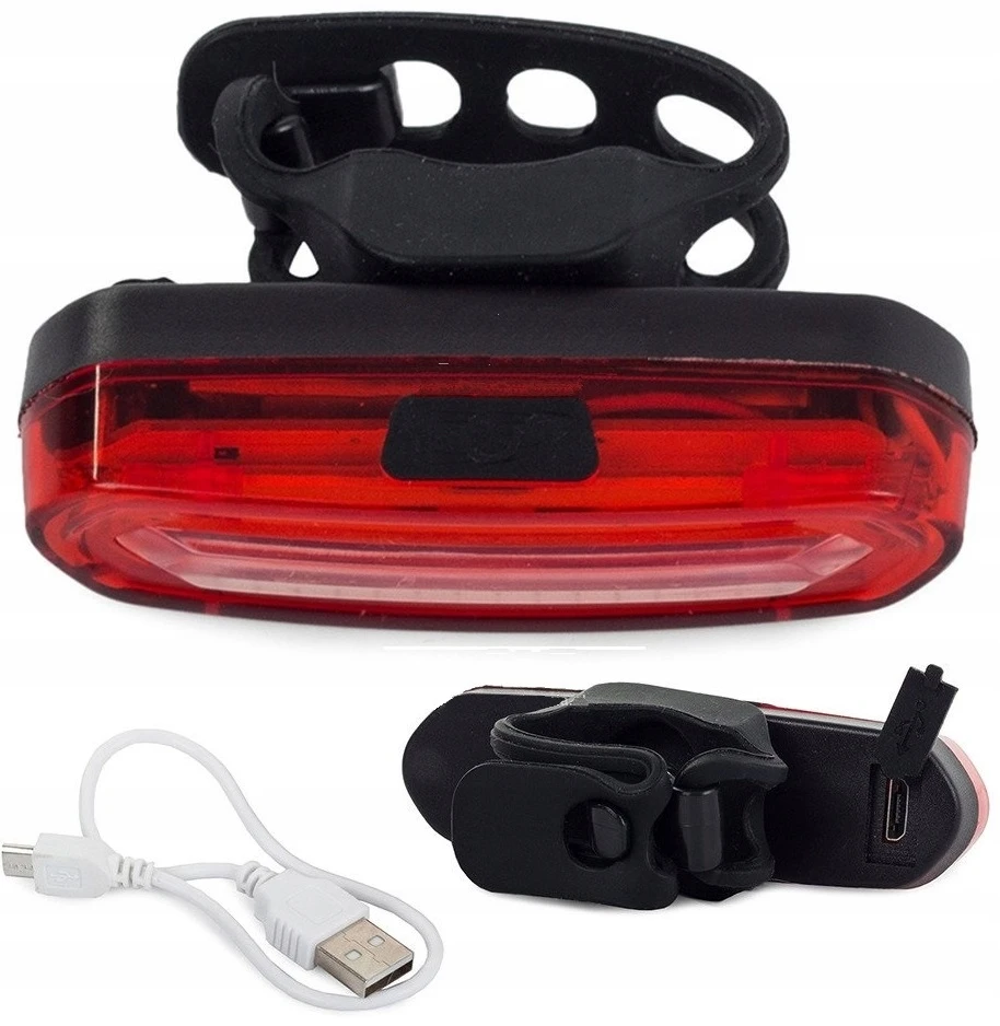 Bez Marki Dviračio galinis žibintas LED su USB įkrovimu