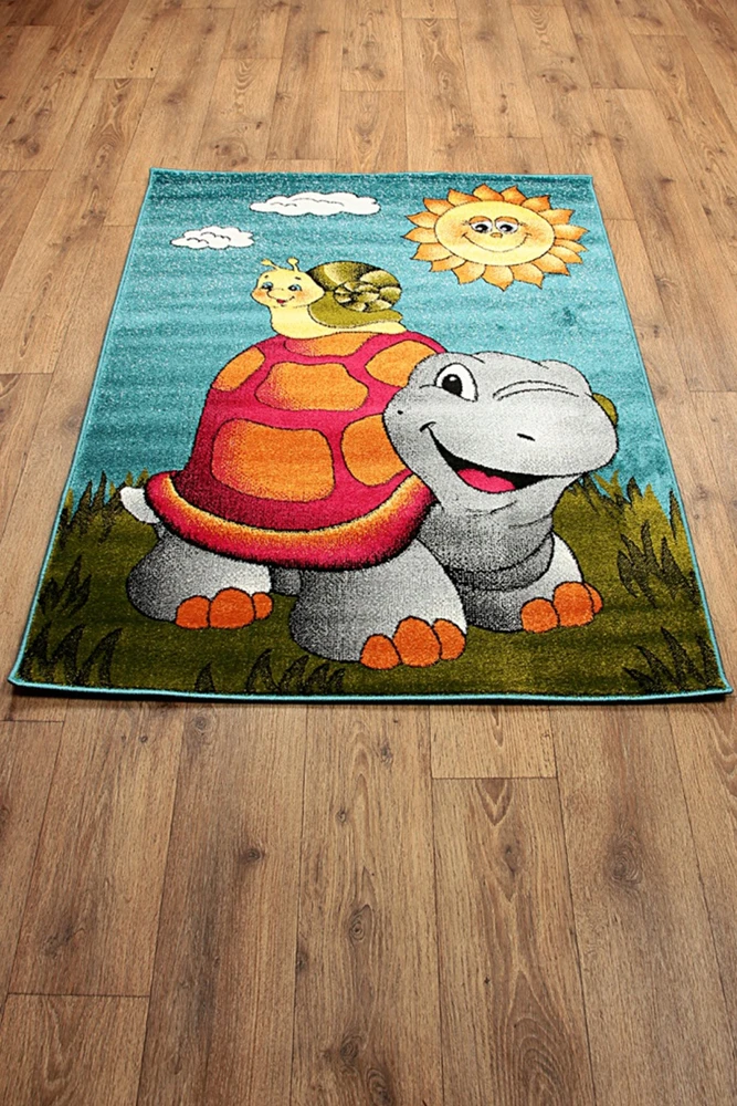 Bez Marki DYWAN DZIECIĘCY KOLOROWY MIĘKKI 230X160 DO POKOJU DZIECIĘCEGO KOLOREO