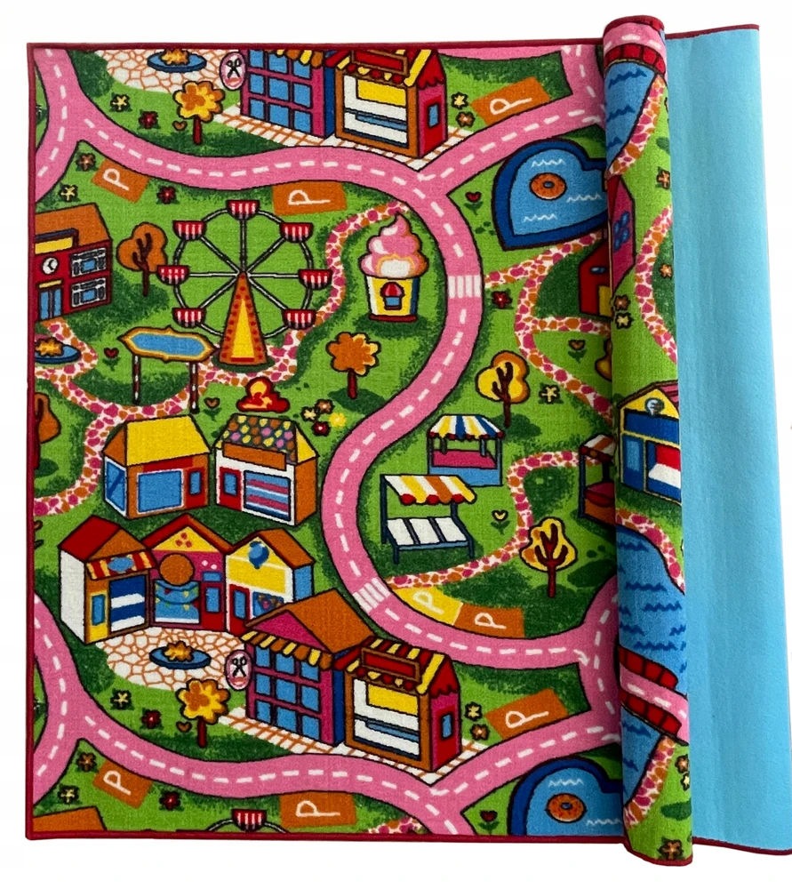 Bez Marki Dywan dziecięcy pilka do Przedszkola 250x300 ulice