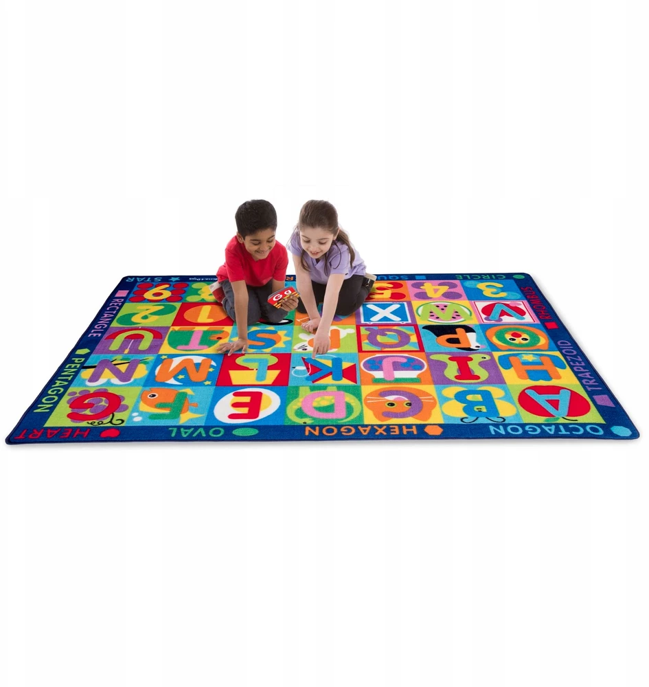 Bez Marki DYWAN MATA ABC CYFERKI I LITERKI MELISSA AND DOUG
