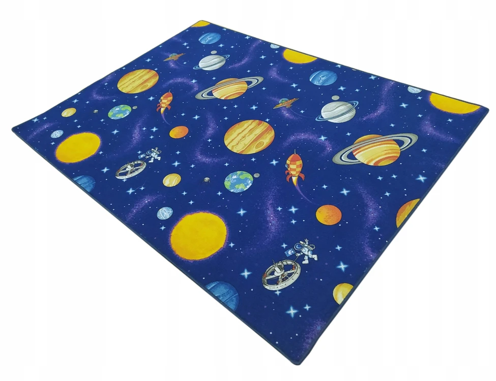 Bez Marki Dywan vaikams KOSMOS Planety 200x300