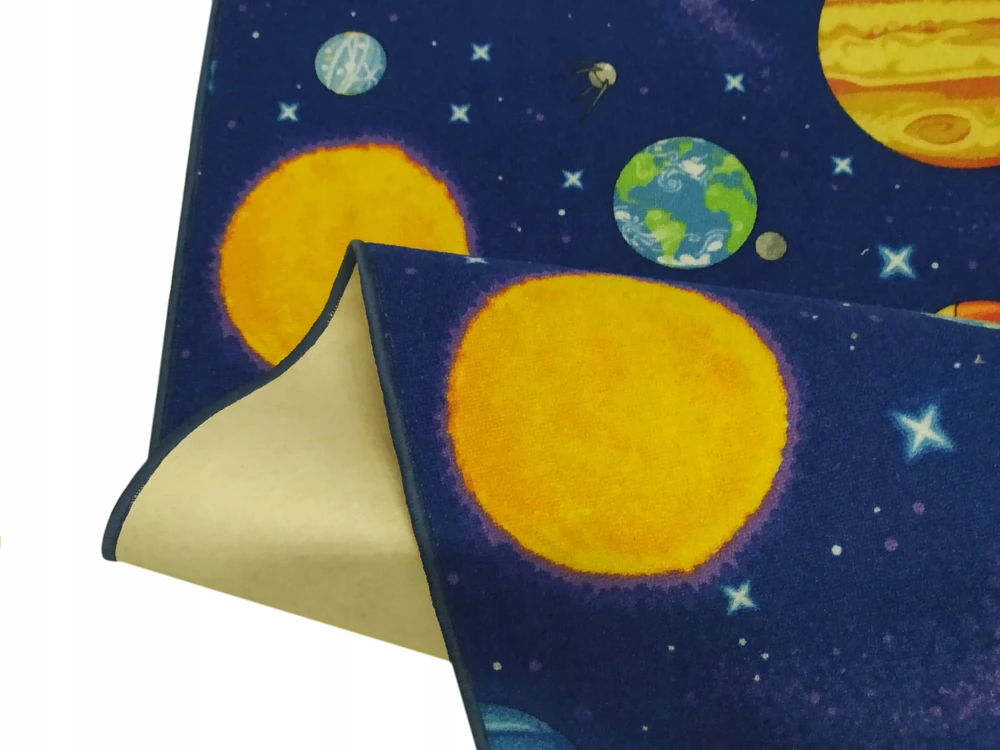 Bez Marki Dywan vaikams KOSMOS Planety 200x300