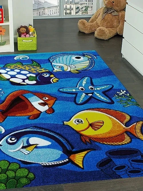 Bez Marki Dywan vaikams Smart Kids 22308 ocean 120 x 180 cm
