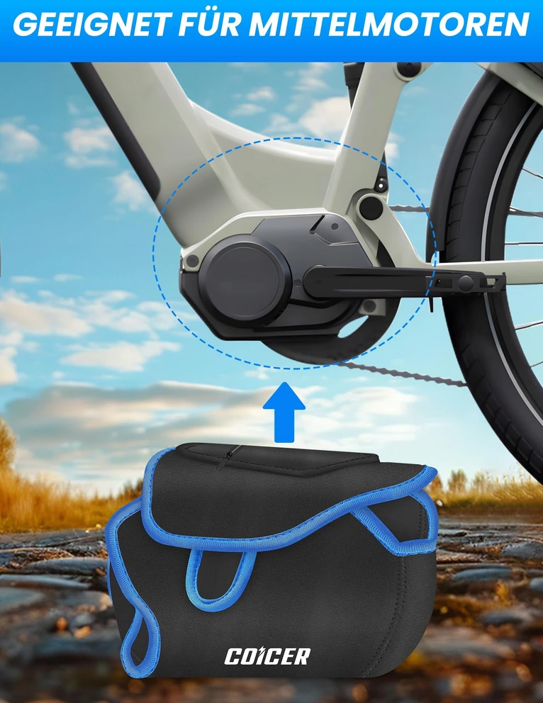 Bez Marki Ebike vidurio variklio apsauginis dangtelis