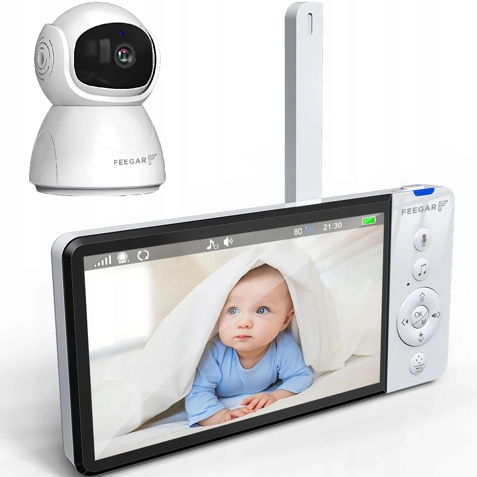 Bez Marki ELECTRONIC NANNY Feegar DVI kamera LCD 5 colių 5000 mAh ZOOM Įrašymas