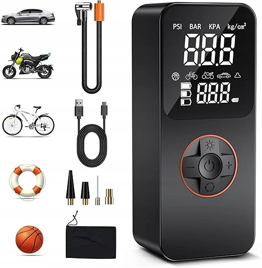 Bez Marki Elektrinė pompikė Zoruman 150 Psi | 10000 Mah, greitas pripūtimas