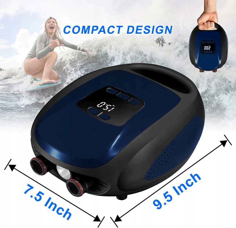 Bez Marki Elektrinis Sup siurblys Ruitx 20 Psi, 12v, automatinis išjungimas