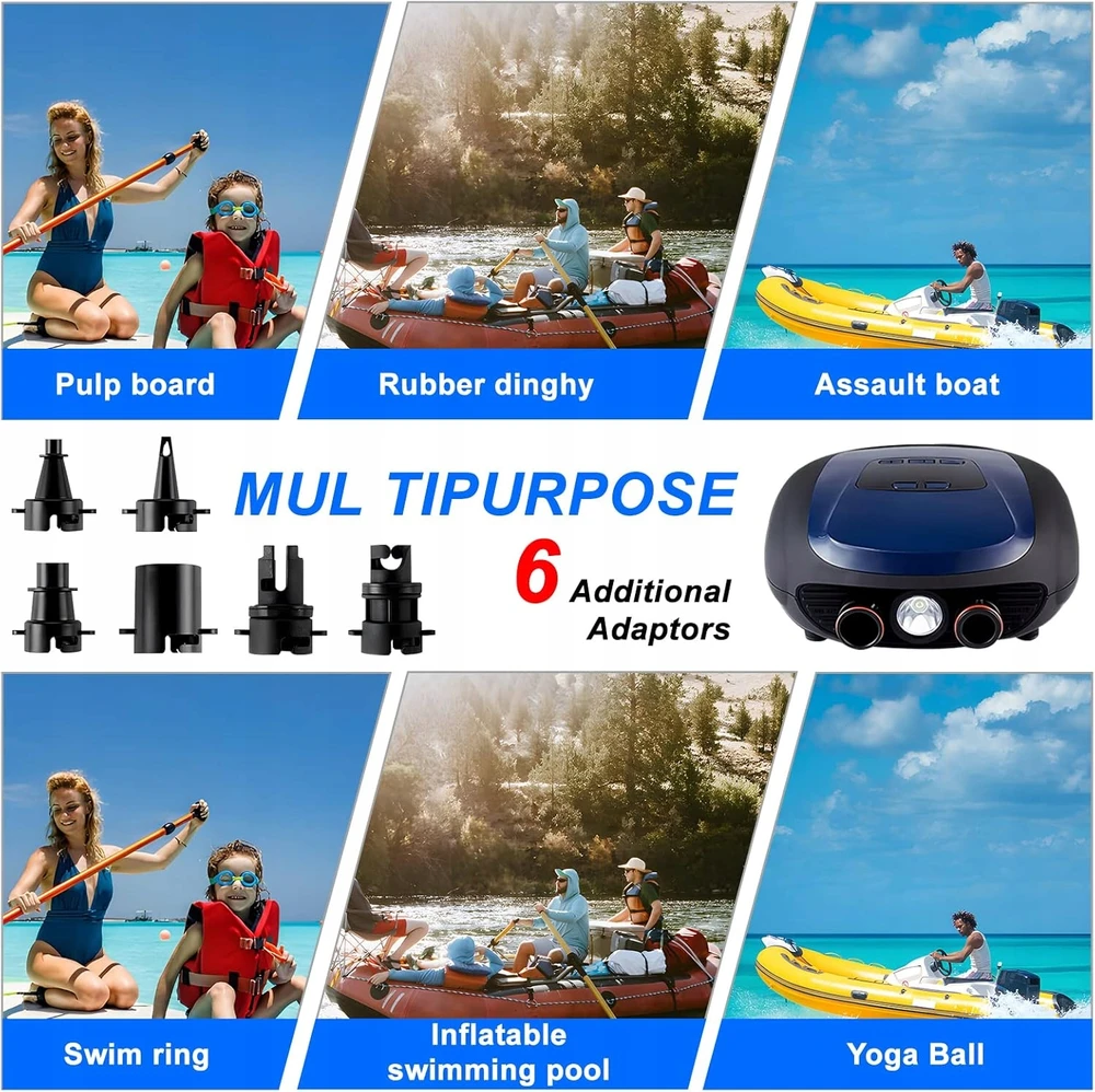 Bez Marki Elektrinis Sup siurblys Ruitx 20 Psi, 12v, automatinis išjungimas