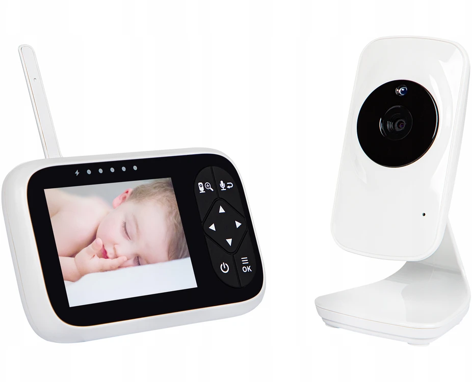 Bez Marki ELEKTRONINĖ AUKLĖS KAMEROS LULLASES LIVE LCD MONITORIAUS ZOOM BABY