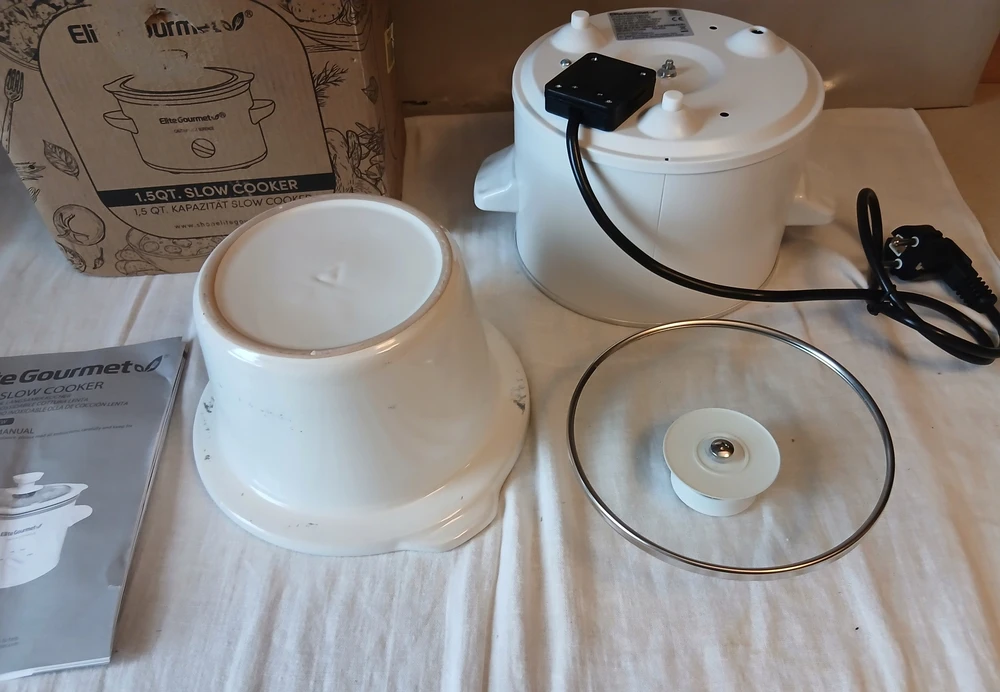 Bez Marki Elite Gourmet MST-250XW elektrinis garnek ceramiczny