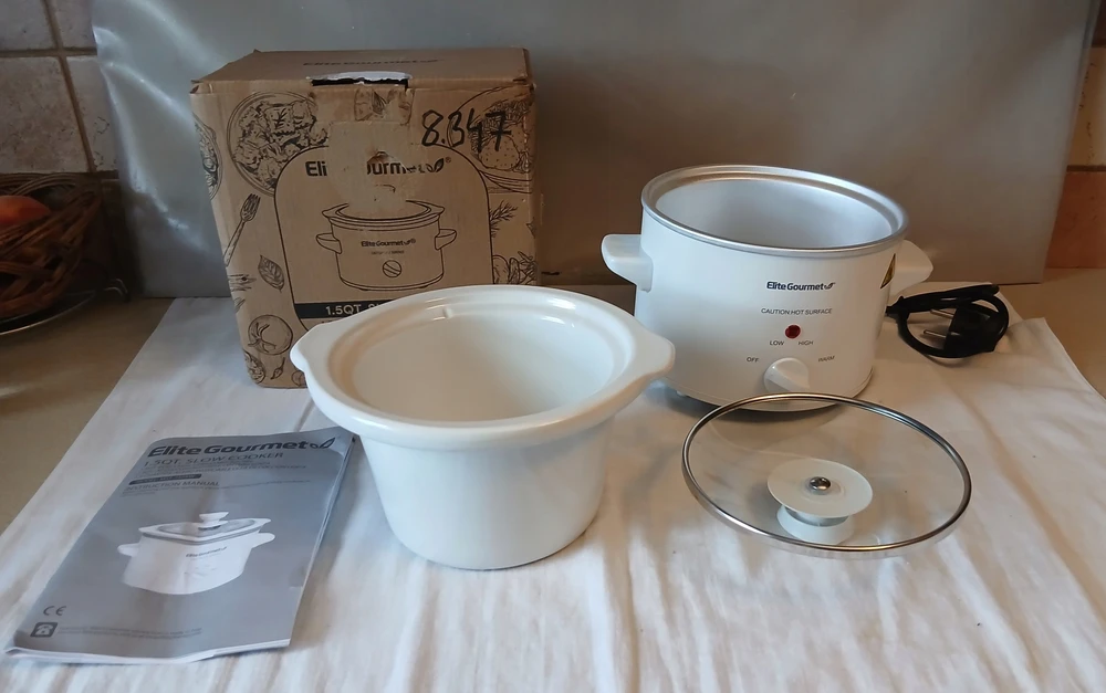 Bez Marki Elite Gourmet MST-250XW elektrinis garnek ceramiczny