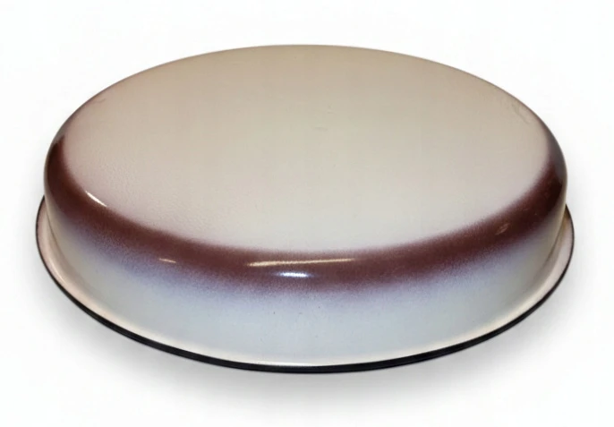 Bez Marki Emalio formos 36 cm Retro kepimo skarda