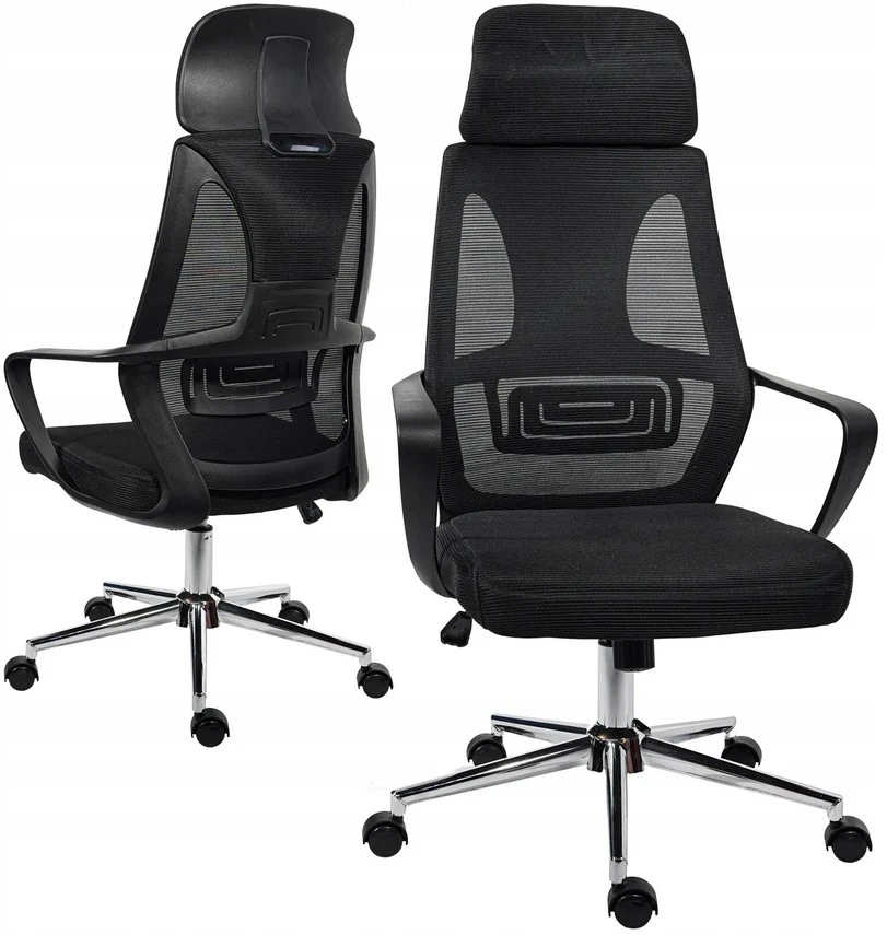 Bez Marki ERGONOMICZNY FOTEL SUKAMASIS Kėdė BIUROWE COLT JUODA