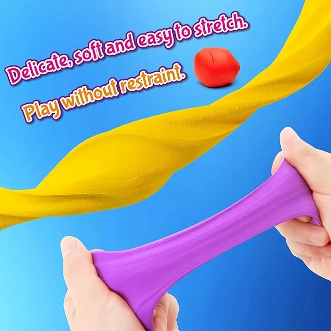 Bez Marki Essenson magic molio modeliavimo pasta 42 spalvų vaikams nuo 3 metų +