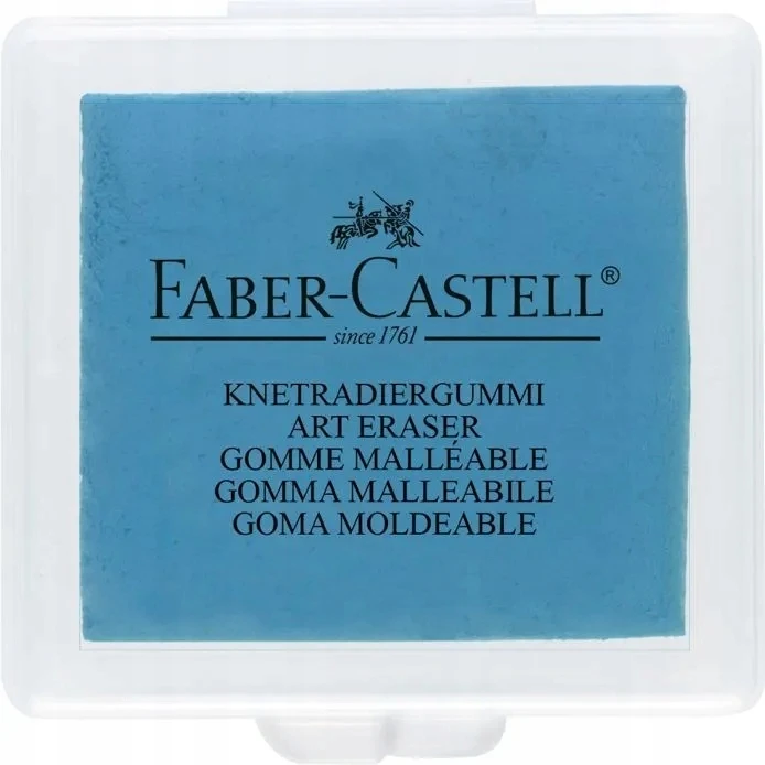 Bez Marki Faber-castell minkštas trintukas, spalvotas, su dėklu