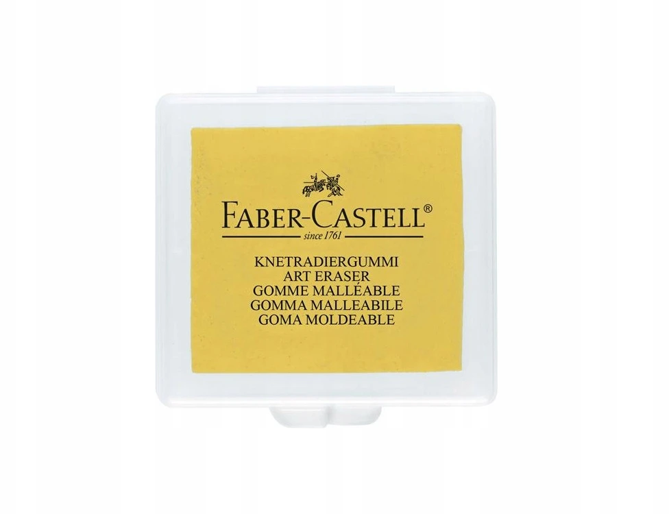 Bez Marki Faber-castell minkštas trintukas, spalvotas, su dėklu