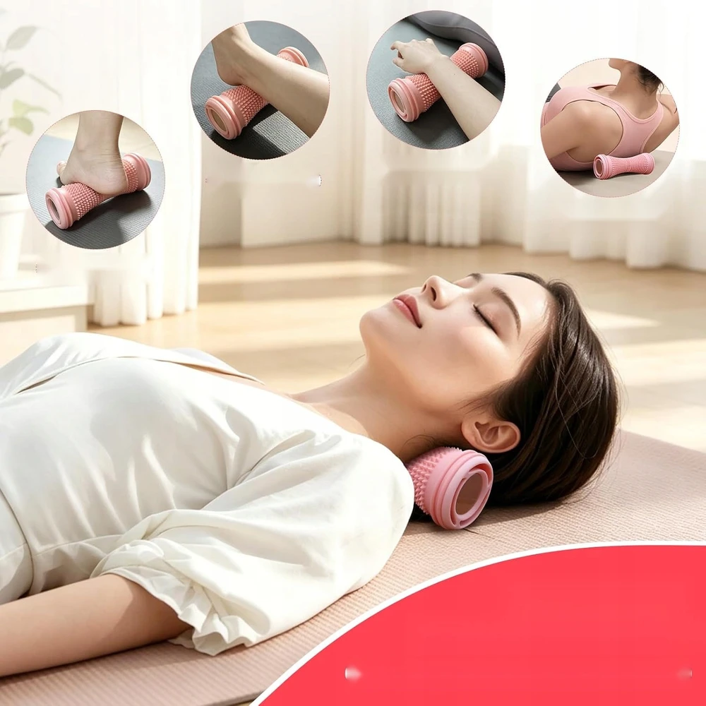 Bez Marki FASCIA MASAŽINIS ROLINIS ERGONOMINIS RAUŽAS PĖDAS ATGARA KAKLAS GILIUS TAŠKAS