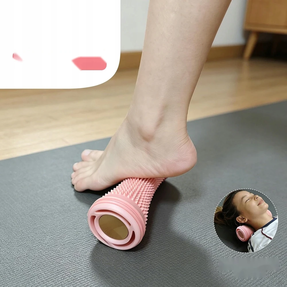 Bez Marki FASCIA MASAŽINIS ROLINIS ERGONOMINIS RAUŽAS PĖDAS ATGARA KAKLAS GILIUS TAŠKAS