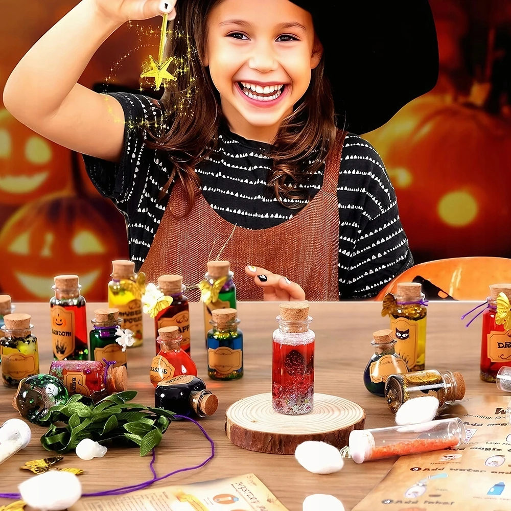 Bez Marki FAUJŲ POTION VAIKAMS RINKINYS, KŪRYBINĖ DOVANA, STEBULINGI ŽAISLAI