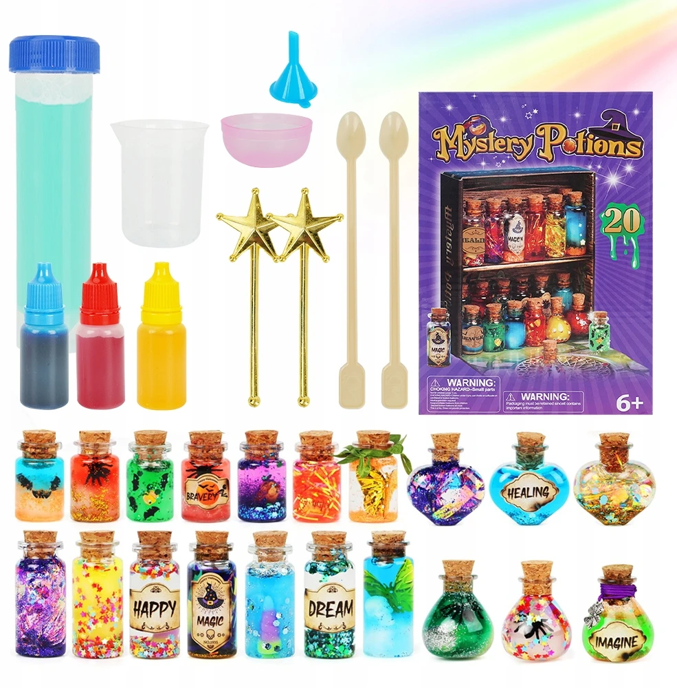 Bez Marki FAUJŲ POTION VAIKAMS RINKINYS, KŪRYBINĖ DOVANA, STEBULINGI ŽAISLAI