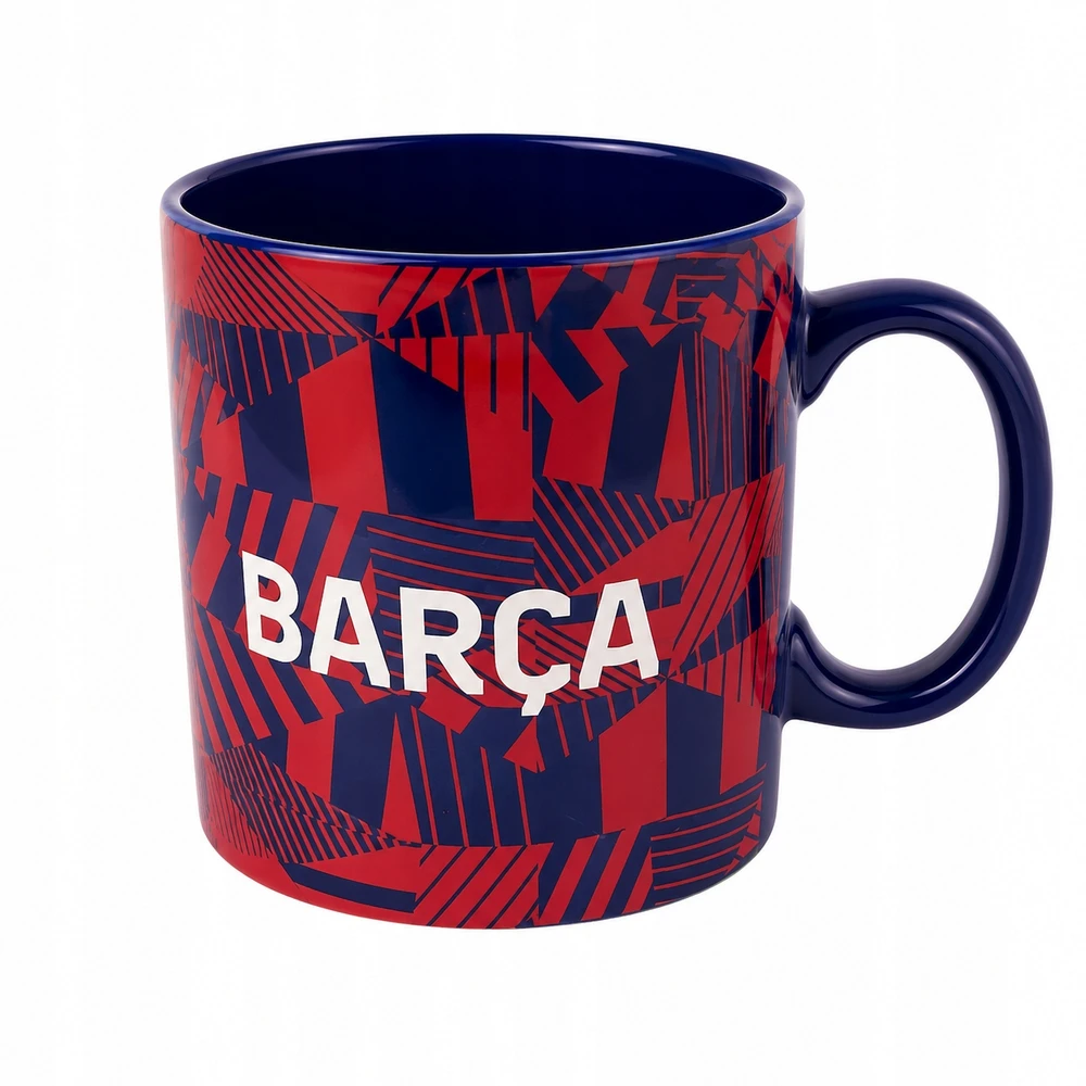 Bez Marki FC Barcelona Keraminis puodelis su rankena Licencijuotas LaLiga 480 ml