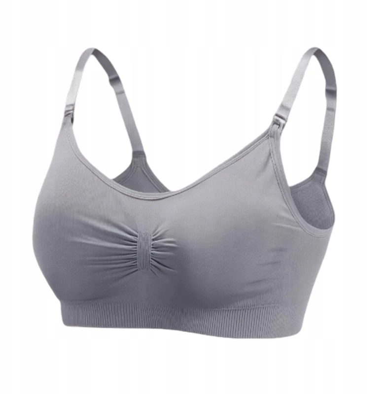 Bez Marki FEEDING BRA SEAMLESS liemenėlė nėščiosioms, minkšta, be apačios, XL