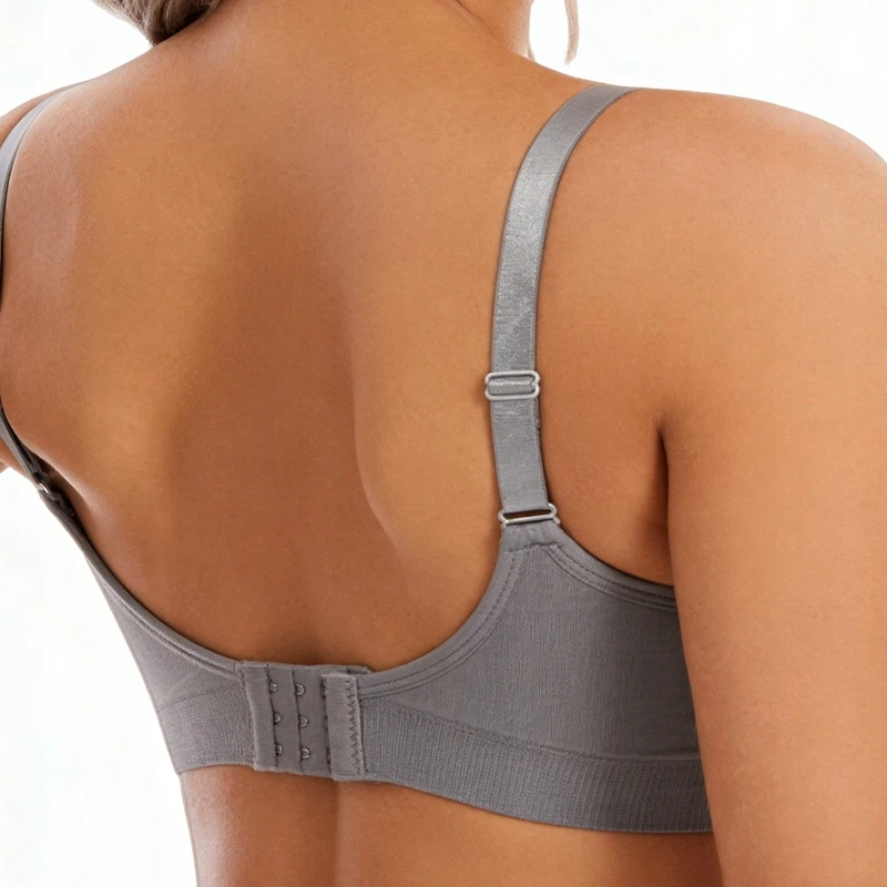 Bez Marki FEEDING BRA SEAMLESS liemenėlė nėščiosioms, minkšta, be apačios, XL
