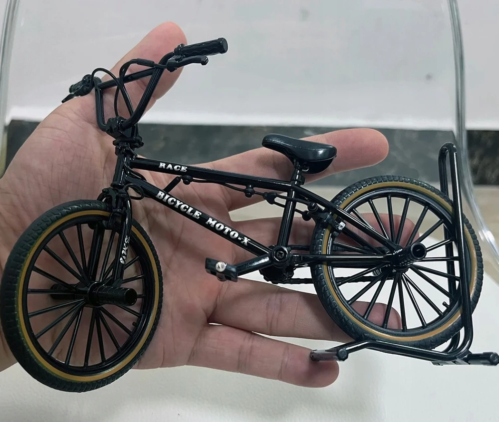 Bez Marki FINGERBIKE dviračio modelis 1:8 Realistiška BMX kalnų dviračio žaislinė dovana