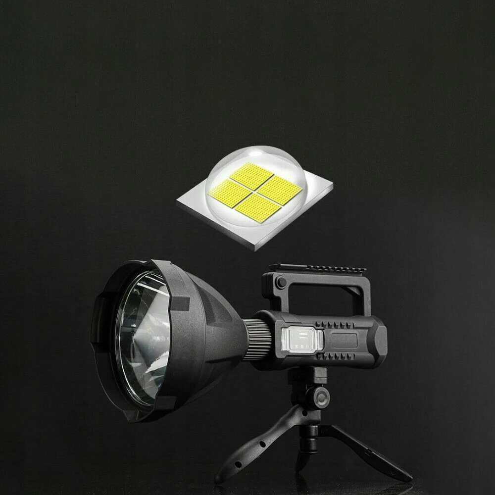 Bez Marki FLASHLIGHT prožektorių stovas POWERFUL LED XHP50 USB
