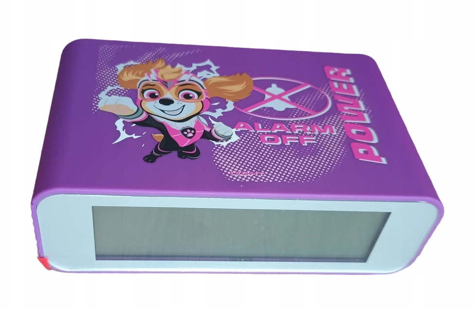 Bez Marki Flip budzik dziecięcy Psi Patrol wyświetlacz LCD funkcja odwracania