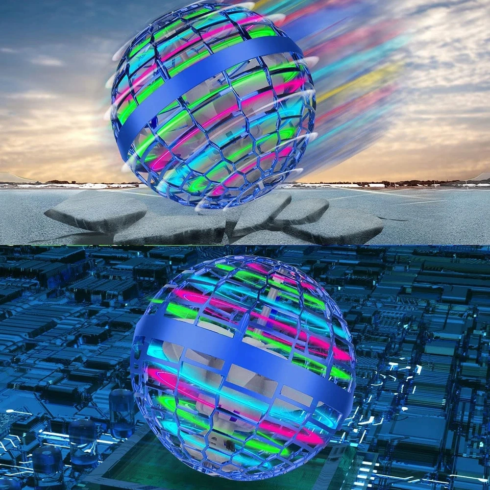 Bez Marki Flying Ball Boomerang Flynova Pro LED ranka valdomas ufo žaislas