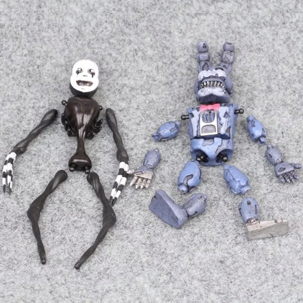 Bez Marki FNAF veiksmo figūrėlė 6 vnt. įvairiaspalvis plastikas vaikams nuo 5 metų