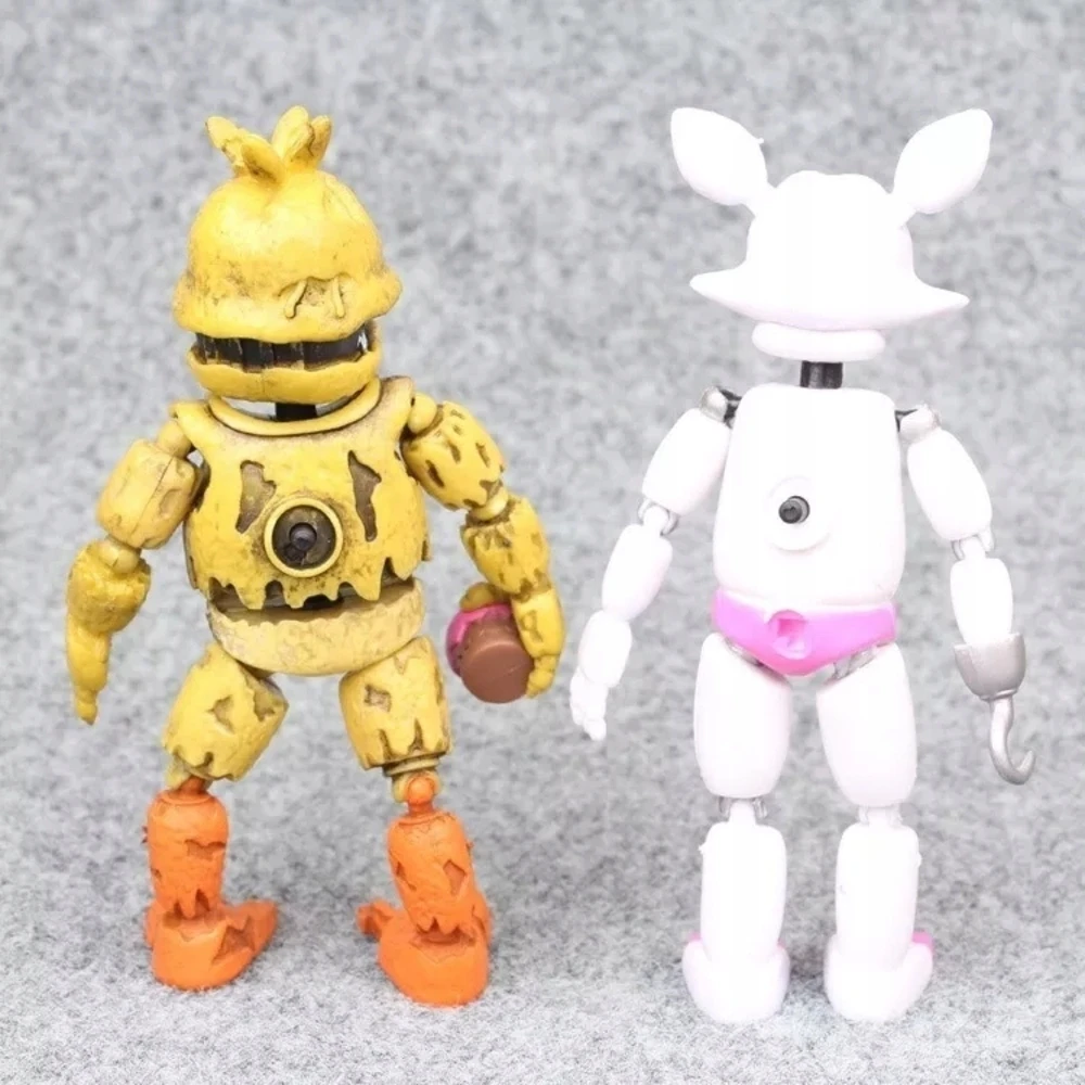 Bez Marki FNAF veiksmo figūrėlė 6 vnt. įvairiaspalvis plastikas vaikams nuo 5 metų
