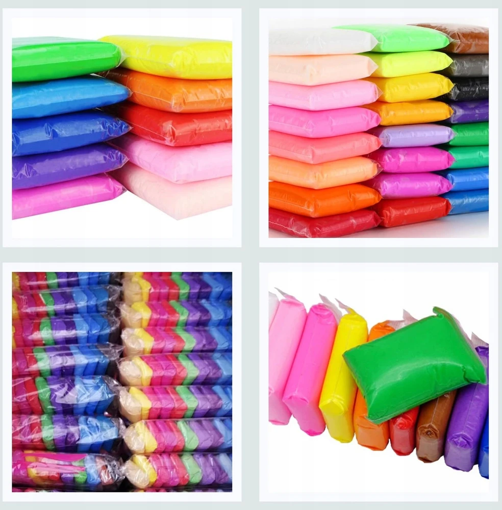 Bez Marki FOAM PLAYSTINE EDUCATIONAL SENSORY PASTA HOLIDAYS 12 vnt.
