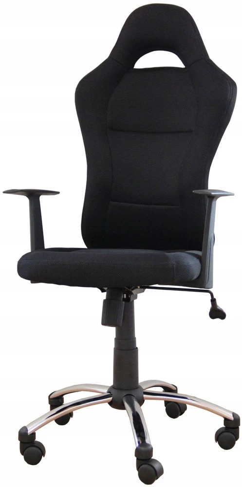 Bez Marki Fotel Ergonomiczny TERRY Gamingowy Obrotowy Juodas 120 kg Krzesło Biurowe