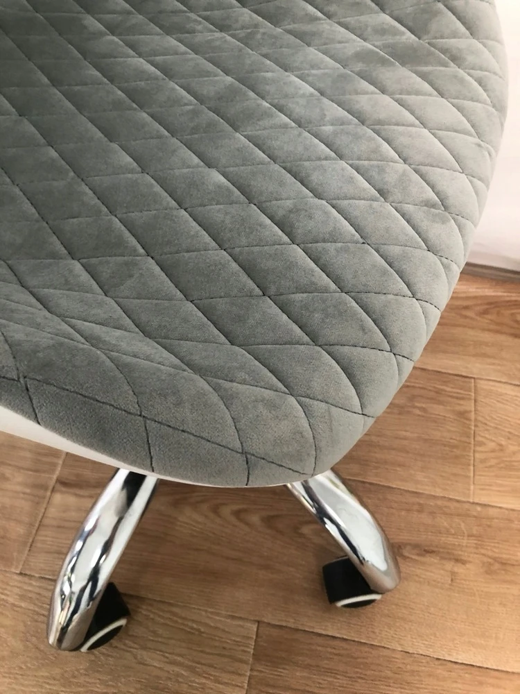 Bez Marki FOTEL Kėdė OBROTOWE BIUROWE PILKA GRAY CIEMNY