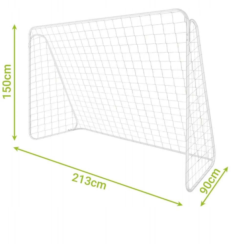 Bez Marki Futbolo vartai metaliniai 213x152 cm