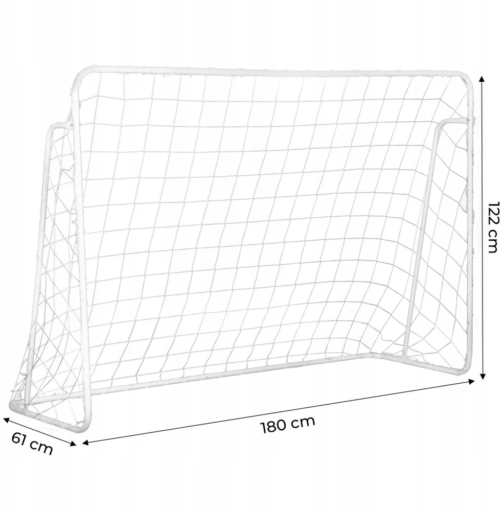 Ecotoys Futbolo vartai su kilimėliu 180x122cm
