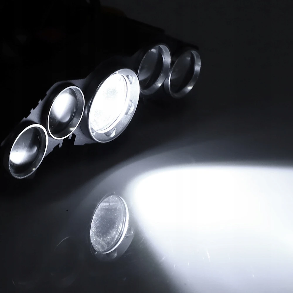 Bez Marki GALINGAS ĮKRAUJAMAS PRIEKINIS ŽIBINTAS USB LED 20000LM PRIEKINIS LEMPAS